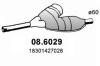 ASSO 08.6029 (086029) Middle Silencer