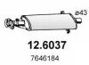 ASSO 12.6037 (126037) Middle Silencer