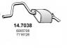 ASSO 14.7038 (147038) End Silencer