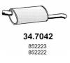 ASSO 34.7042 (347042) End Silencer