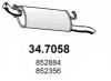 ASSO 34.7058 (347058) End Silencer
