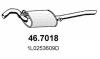 ASSO 46.7018 (467018) End Silencer