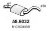 ASSO 58.6032 (586032) Middle Silencer