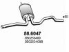 ASSO 58.6047 (586047) Middle Silencer