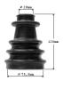 SPIDAN 23007 Bellow Set, drive shaft