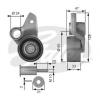 GATES T41086 Tensioner Pulley, timing belt