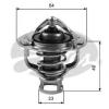 GATES TH04082G1 Thermostat, coolant
