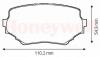 JURID 572420J Brake Pad Set, disc brake