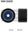 SKF VKM26020 Deflection/Guide Pulley, timing belt