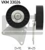 SKF VKM33026 Deflection/Guide Pulley, v-ribbed belt