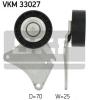 SKF VKM33027 Deflection/Guide Pulley, v-ribbed belt