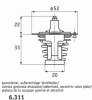 BEHR THERMOT-TRONIK 6.311.88 (631188) Thermostat, coolant