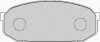 FERODO FDB1503 Brake Pad Set, disc brake
