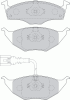 FERODO FDB1633 Brake Pad Set, disc brake