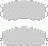 FERODO FDB306 Brake Pad Set, disc brake