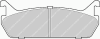 FERODO FSL654 Brake Pad Set, disc brake
