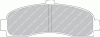 FERODO FDB859 Brake Pad Set, disc brake