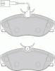FERODO FVR1396 Brake Pad Set, disc brake