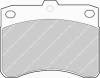 FERODO FVR549 Brake Pad Set, disc brake