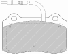 FERODO FDB1379 Brake Pad Set, disc brake