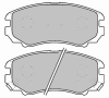 FERODO FDB1733 Brake Pad Set, disc brake