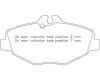 BREMBO P50049 Brake Pad Set, disc brake