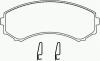 BREMBO P54029 Brake Pad Set, disc brake