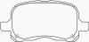 BREMBO P83044 Brake Pad Set, disc brake