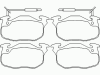 MINTEX MDB1291 Brake Pad Set, disc brake