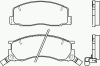 MINTEX MDB1545 Brake Pad Set, disc brake