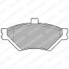 DELPHI LP1188 Brake Pad Set, disc brake