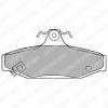 DELPHI LP1420 Brake Pad Set, disc brake