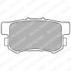 DELPHI LP1507 Brake Pad Set, disc brake