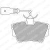 DELPHI LP1511 Brake Pad Set, disc brake