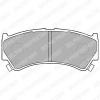 DELPHI LP1548 Brake Pad Set, disc brake