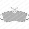 DELPHI LP1624 Brake Pad Set, disc brake