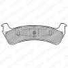 DELPHI LP1635 Brake Pad Set, disc brake