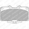 DELPHI LP1662 Brake Pad Set, disc brake