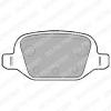 DELPHI LP1678 Brake Pad Set, disc brake