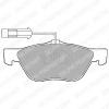 DELPHI LP1686 Brake Pad Set, disc brake