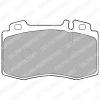 DELPHI LP1688 Brake Pad Set, disc brake