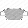 DELPHI LP1719 Brake Pad Set, disc brake