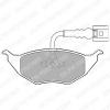 DELPHI LP1736 Brake Pad Set, disc brake