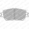 DELPHI LP1738 Brake Pad Set, disc brake