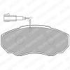 DELPHI LP1750 Brake Pad Set, disc brake