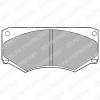 DELPHI LP180 Brake Pad Set, disc brake