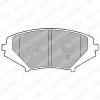 DELPHI LP1867 Brake Pad Set, disc brake