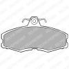 DELPHI LP250 Brake Pad Set, disc brake
