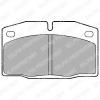 DELPHI LP415 Brake Pad Set, disc brake