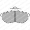 DELPHI LP424 Brake Pad Set, disc brake